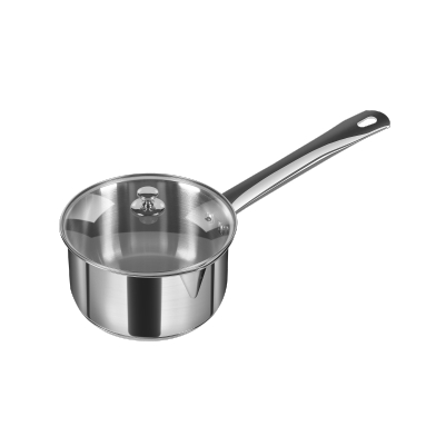 Milton Stainless Steel Sauce Pan with Glass Lid